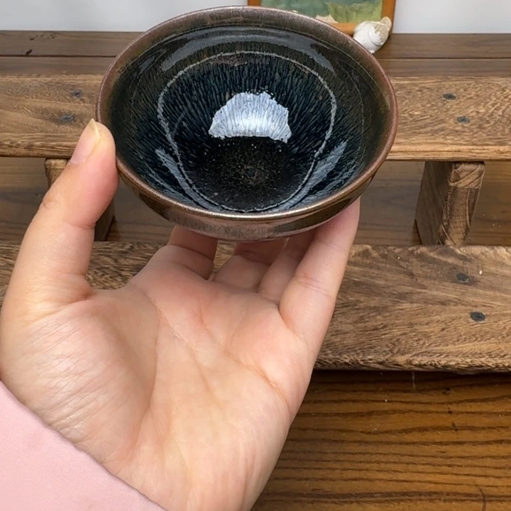 茶盏乌泥窑建盏柴烧