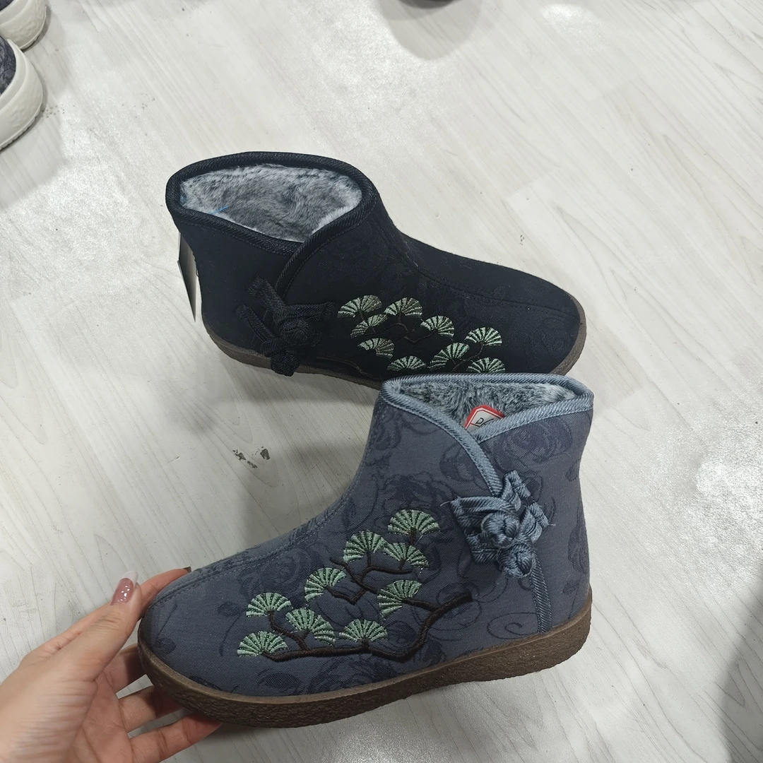 D6-G2507超轻加厚底女士布鞋