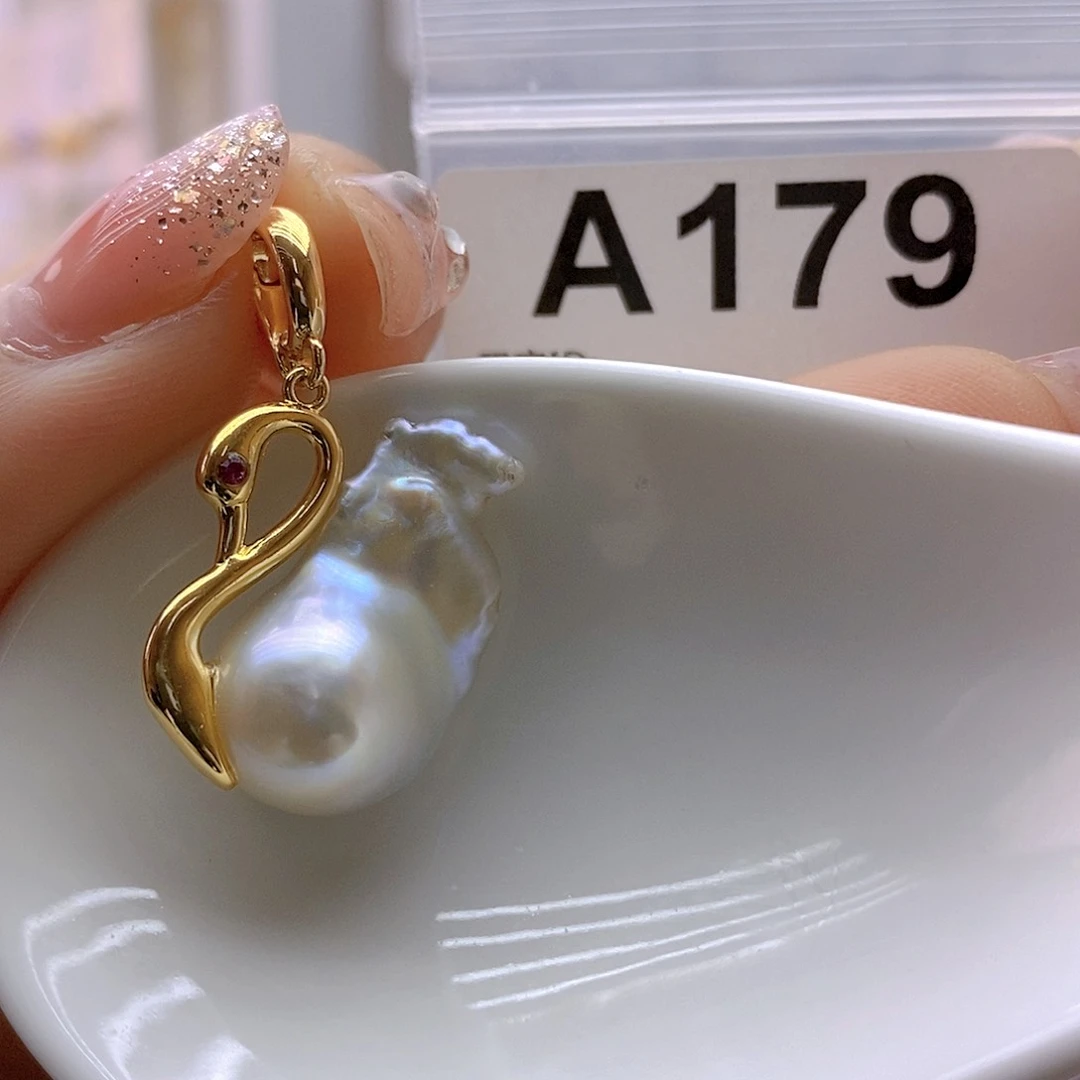 淡水珍珠颈饰银S925镶嵌