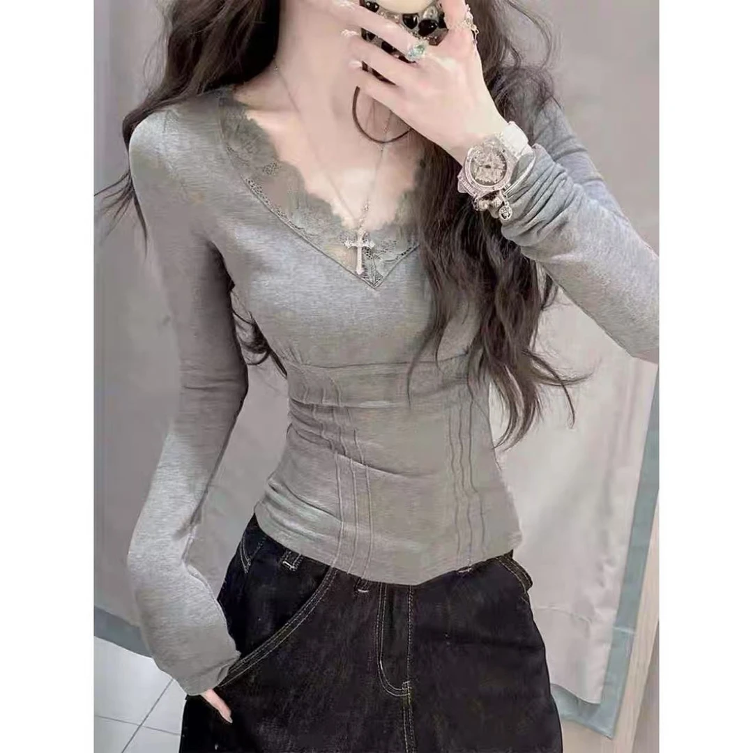 徐秋阳  蕾丝密语  秋冬新款百搭时尚休闲显瘦显唐装上衣13611