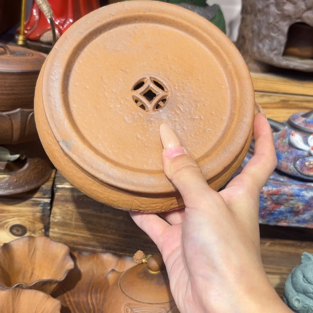 裸烧老岩泥原矿茶具