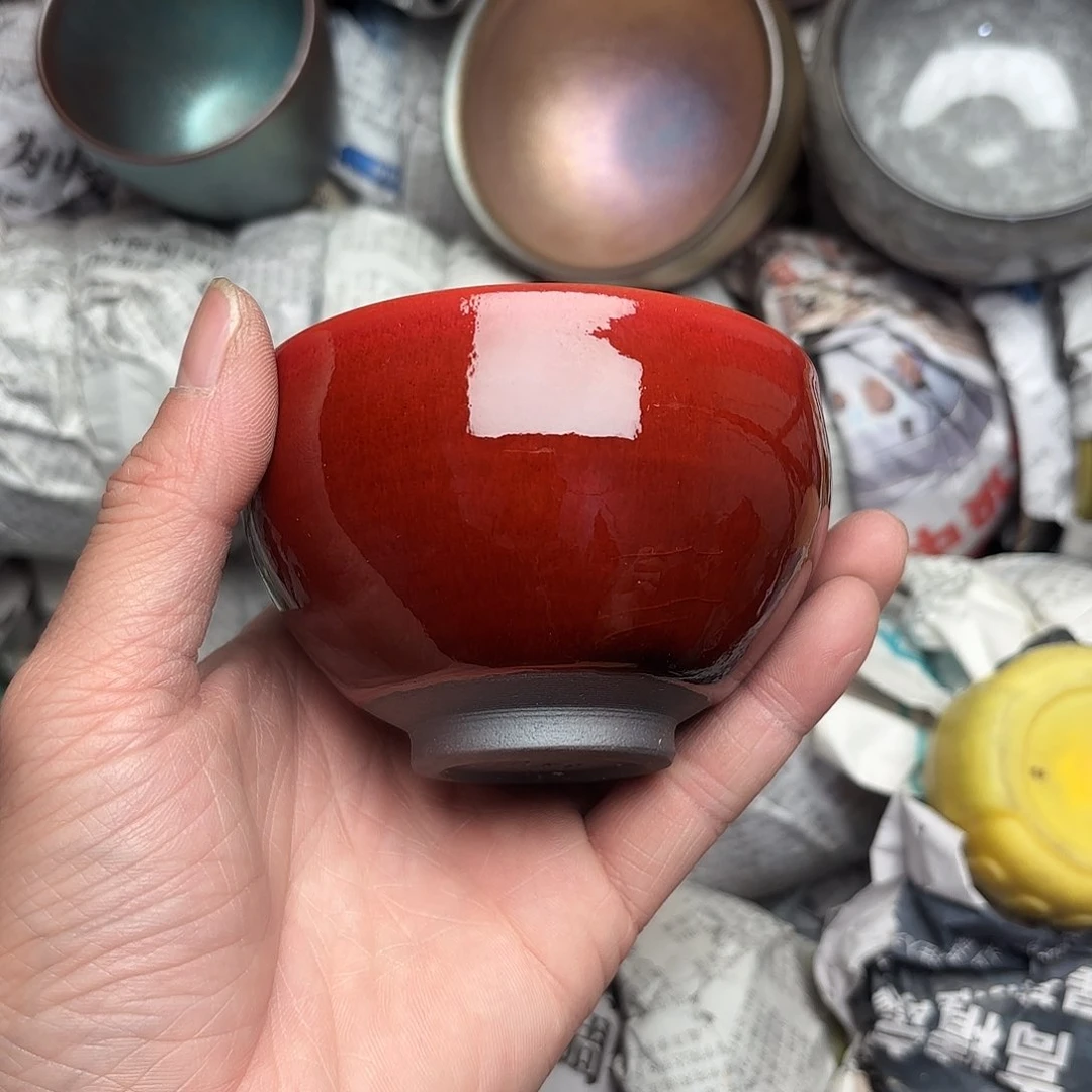 茶盏微瑕建盏主人杯一只