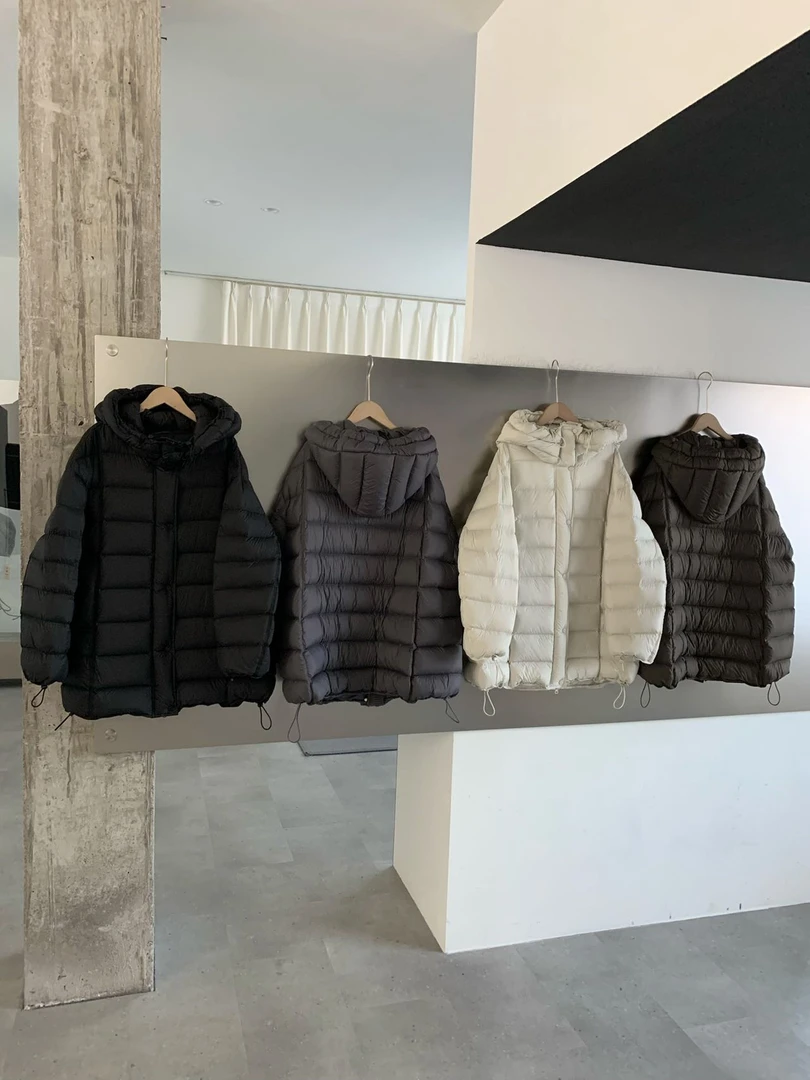 [90白鸭绒]宽松型厚款韩版保暖纯色排骨中长羽绒服