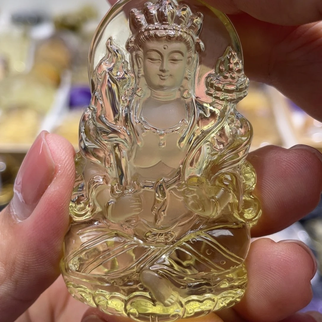 未镶嵌颈饰水晶定制