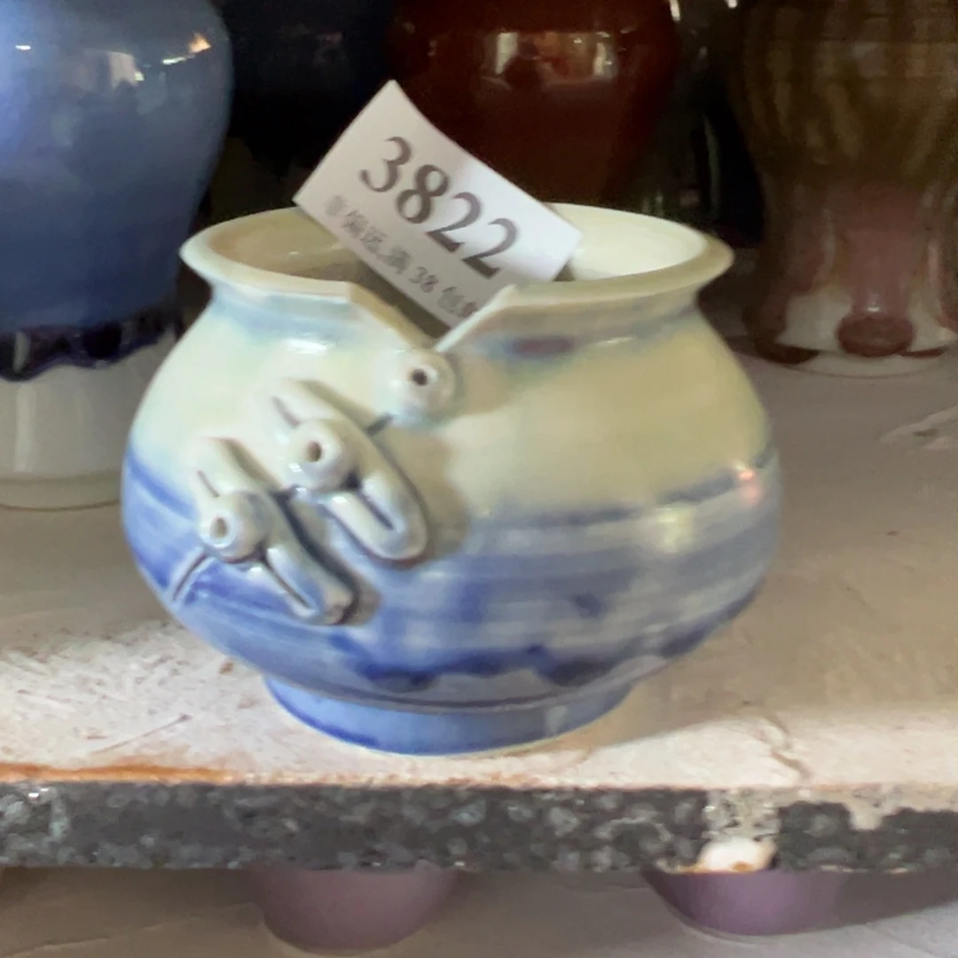 红陶景德镇手工花盆