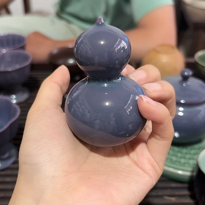 龙泉云间青瓷小米茶器