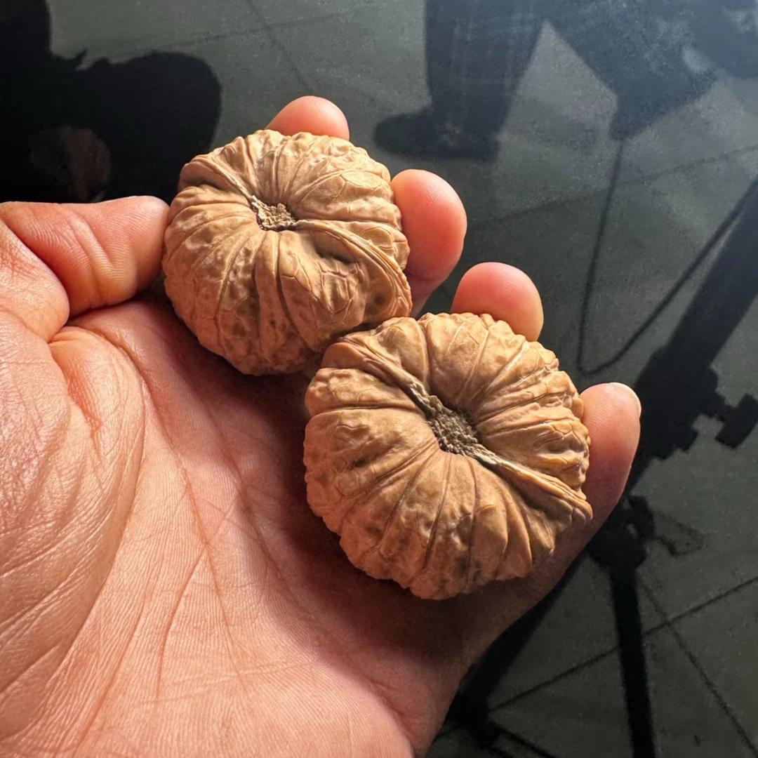 麻核桃把件全品南瓜墩
