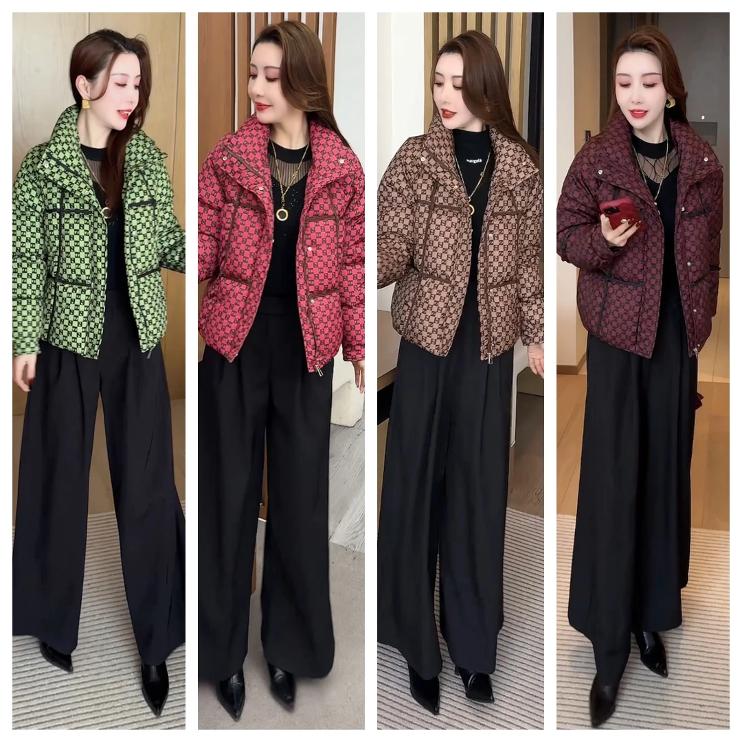 洋气时尚休闲2024年新款棉衣气质减龄棉袄加厚棉服女冬季外套穿搭