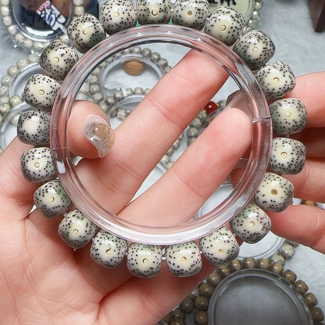 星月菩提手串星月菩提石玉大眼