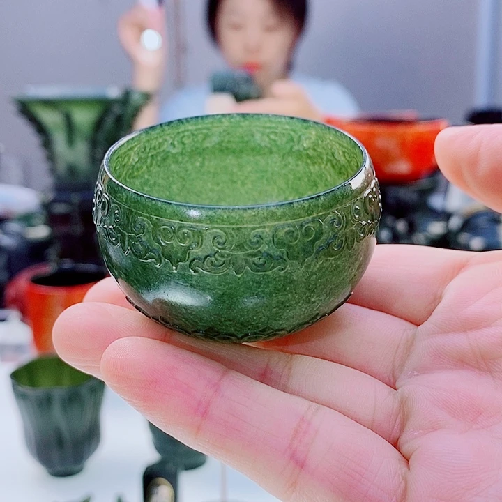 和田玉（青玉）未镶嵌把件
