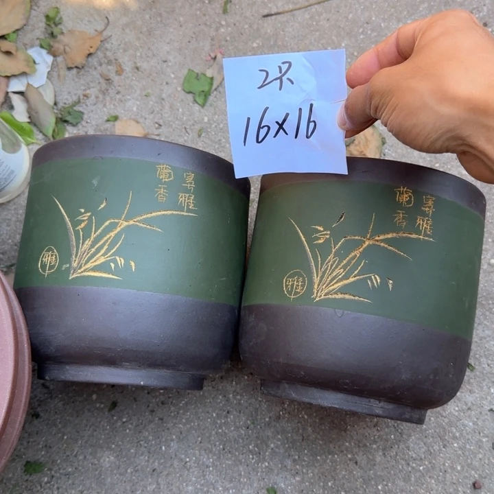紫砂花盆特价清仓