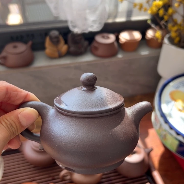 紫砂茶壶天青潘壶200c c