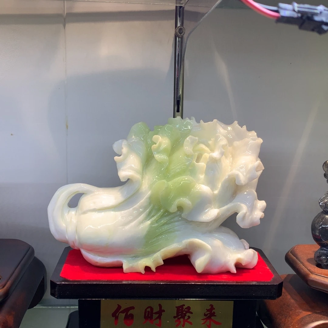 玉家居摆件寓意八方来财