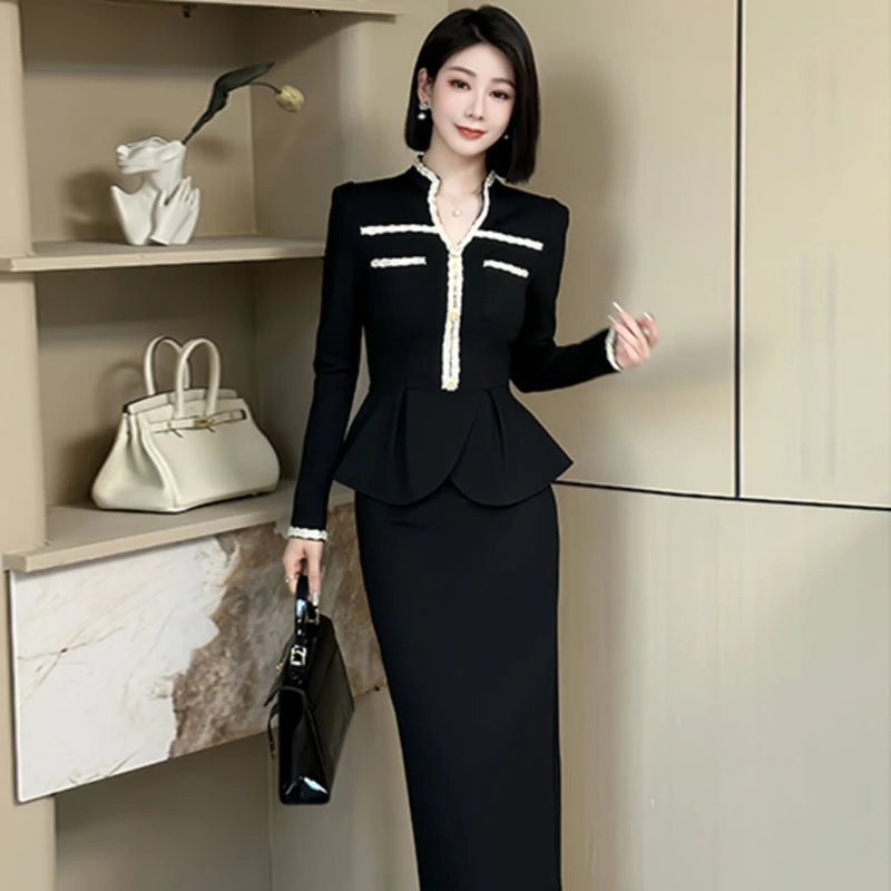 【两件套】小香风女2025新款气质名媛高端半身裙两件套2929