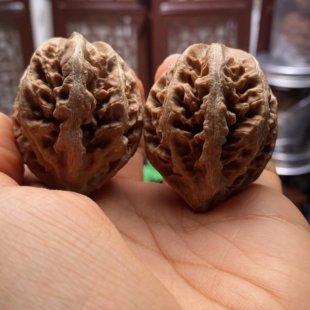 文玩核桃把件核桃80W