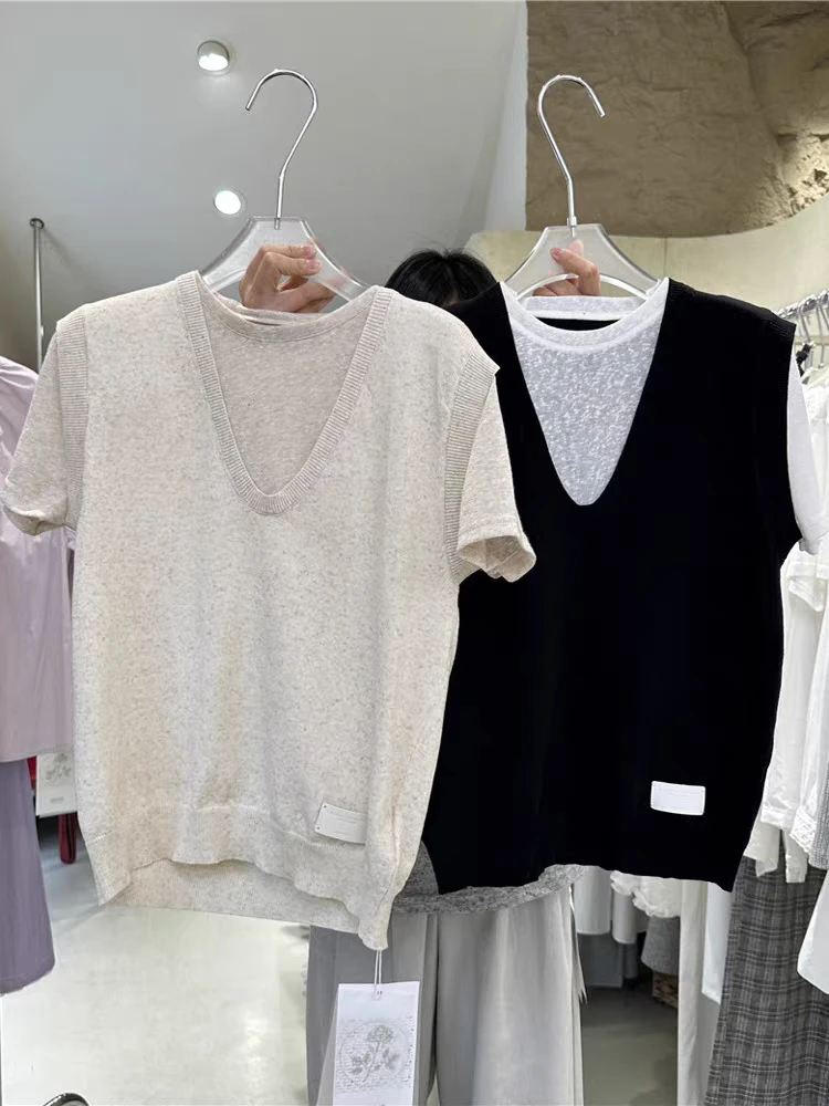 5081两色百搭小背心F【C1】