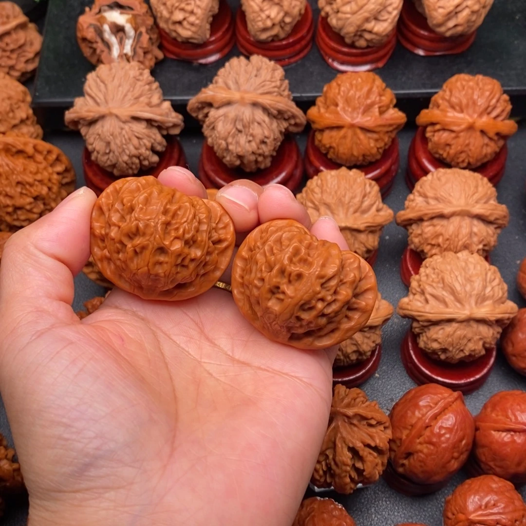 文玩核桃把件41宫灯