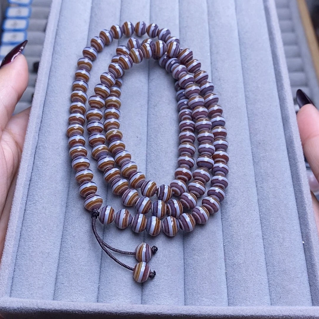 未镶嵌颈饰玛瑙/玉髓六***音