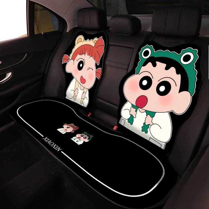 情侣蜡笔小新春秋汽车坐垫四季通用透气可爱卡通女海豹05座椅套