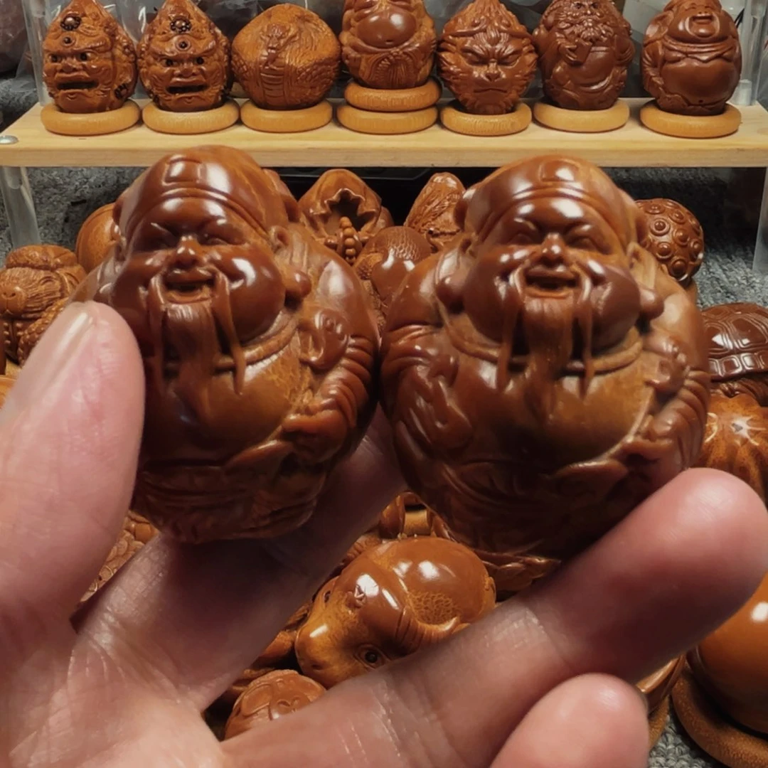 橄榄核手串/手链善**行财神