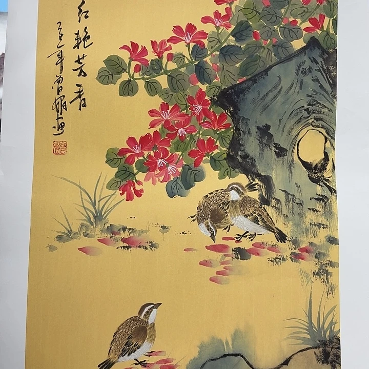 国画手绘国画作品