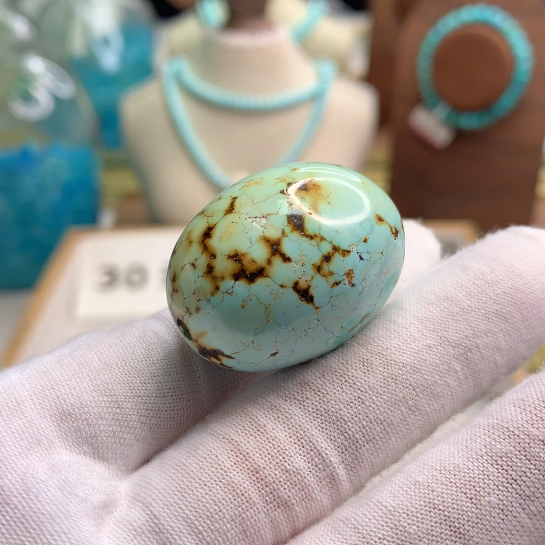 绿松石未镶嵌饰品