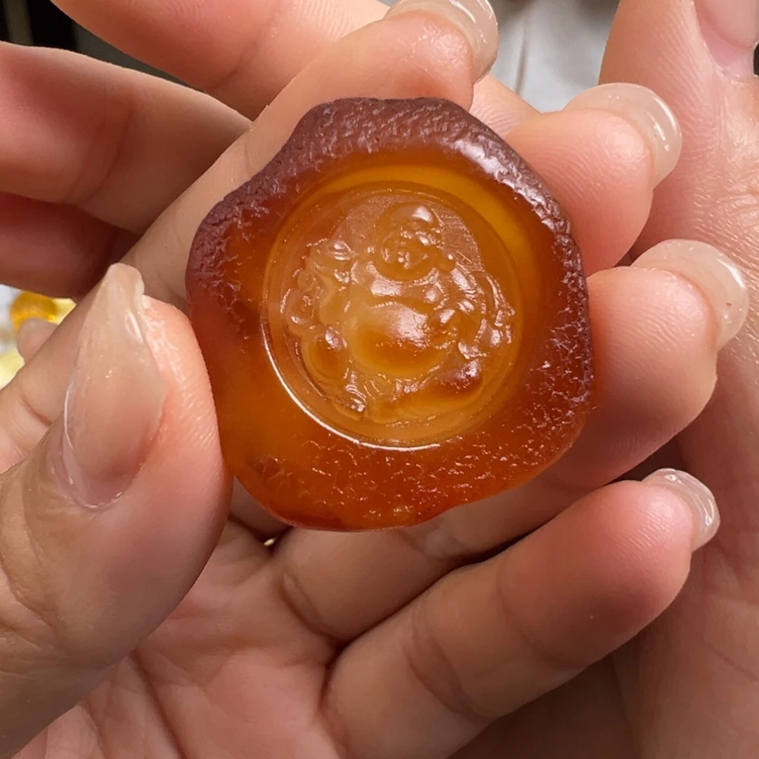 裸石蜜蜡未镶嵌蜜蜡