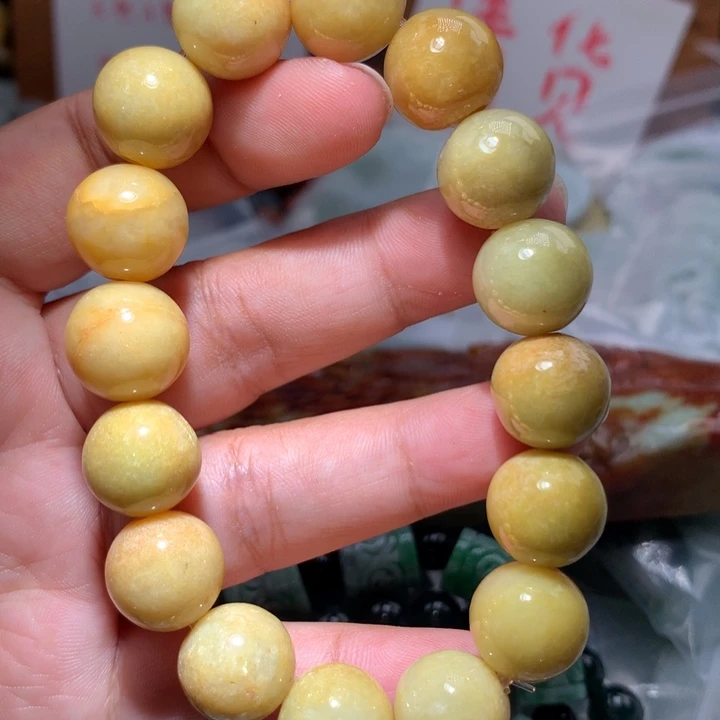 翡翠未镶嵌颈饰保真天然A货翡翠