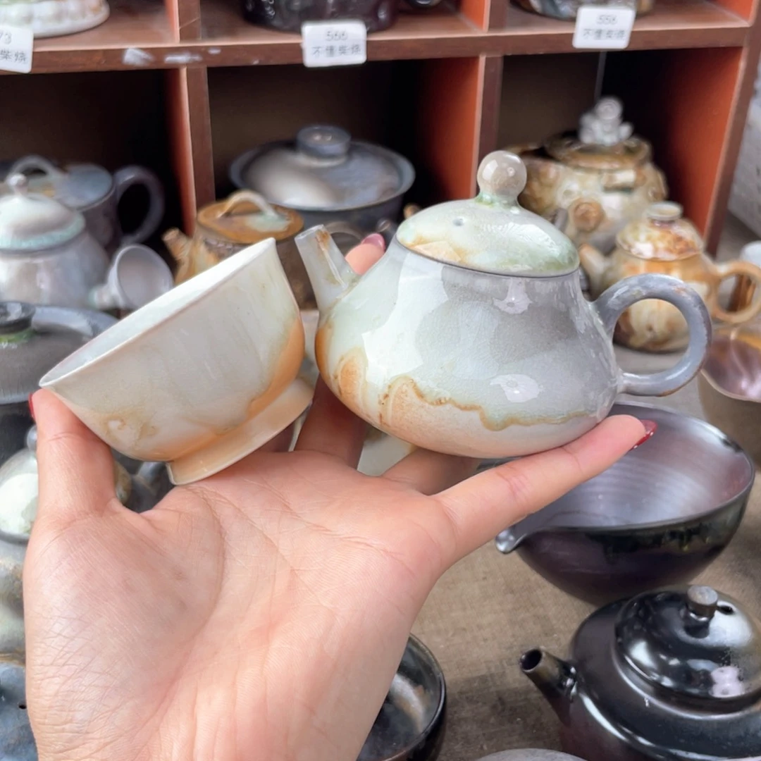 中白精品套装一起喝茶