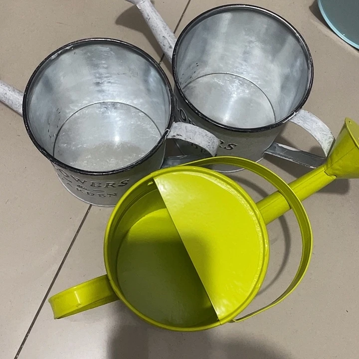 红陶铁艺园艺柳编花插微瑕