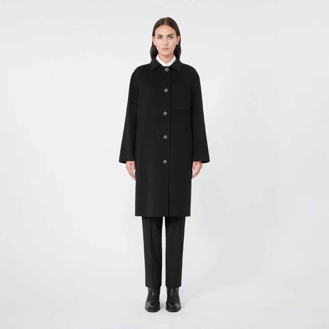 【国现 专柜7200】MaxMara 25年新款女士羊毛大衣 Zenone 013