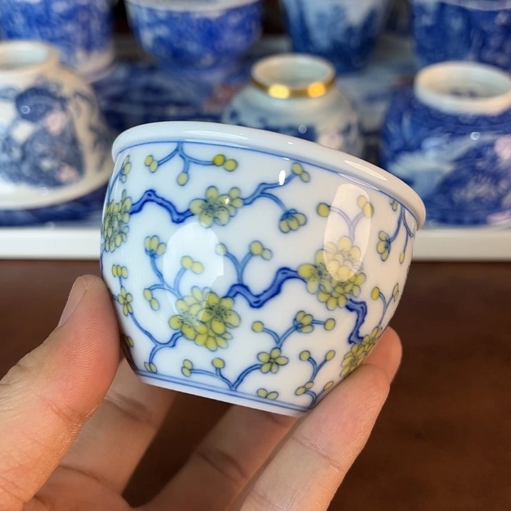 瓷片景德镇全手工手绘陶瓷