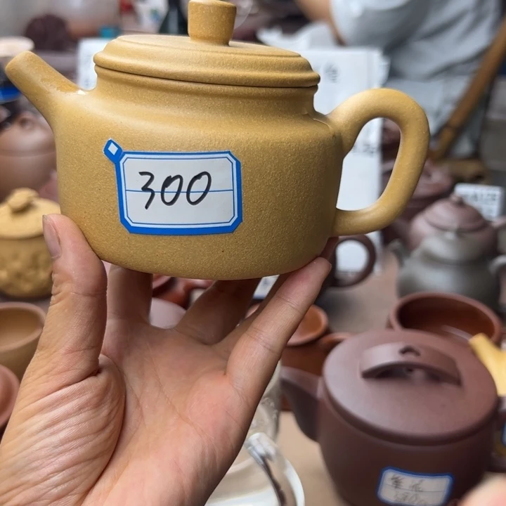 茶壶紫砂黄金段瑕疵不挑300