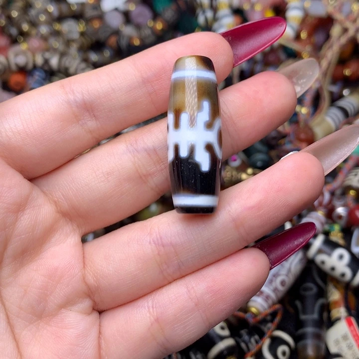 玛瑙/玉髓未镶嵌发一条