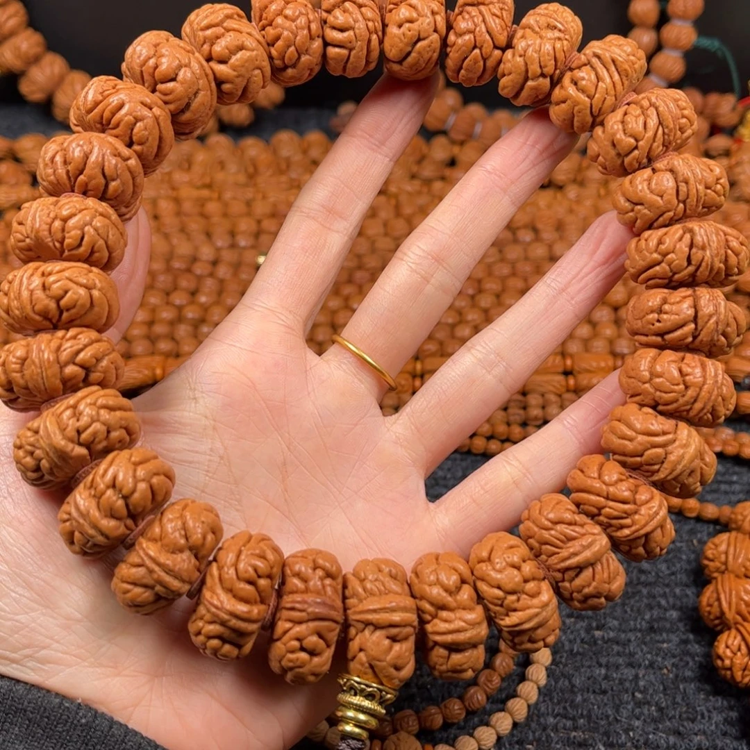 呆***脑桃核手串C6桃核手持