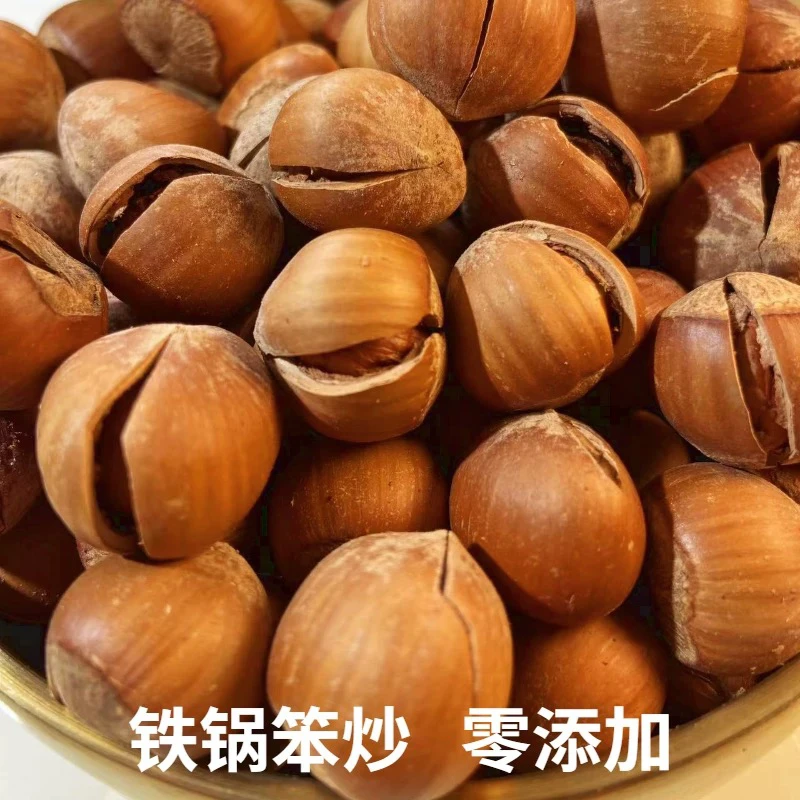 长白山开口大榛子，皮薄个大