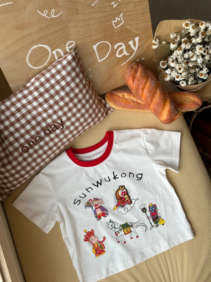 夏季套装组合HD464（汉服）68193  孙悟空短袖