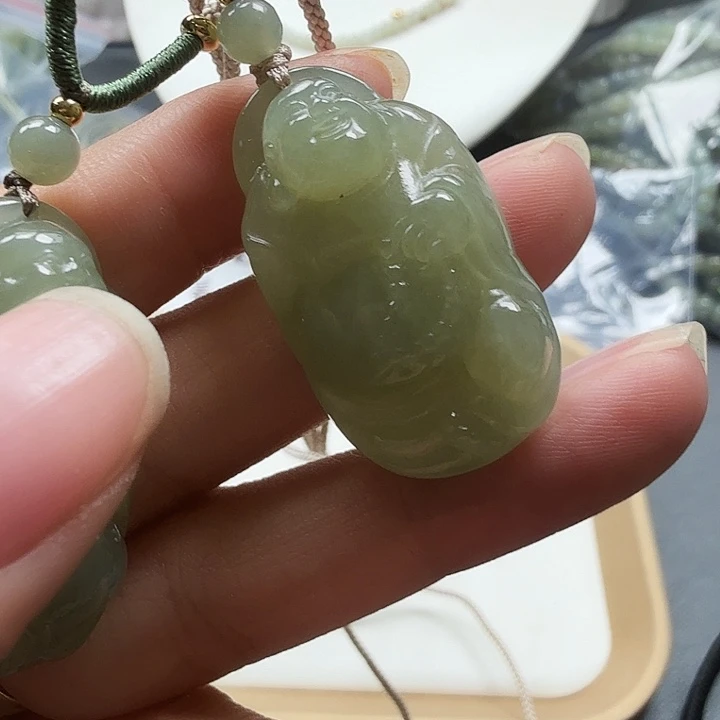 颈饰未镶嵌和田玉23