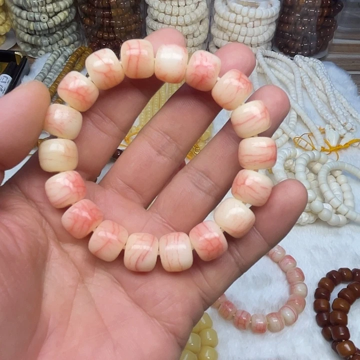 驼骨手串/手链驼骨三花血料卡14