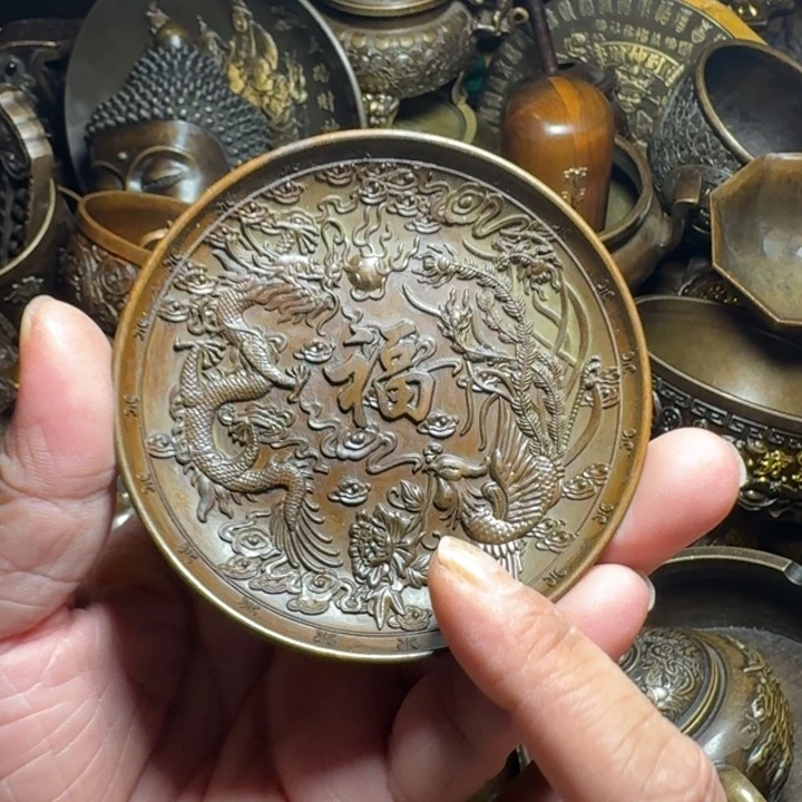 铜器摆件收收藏藏