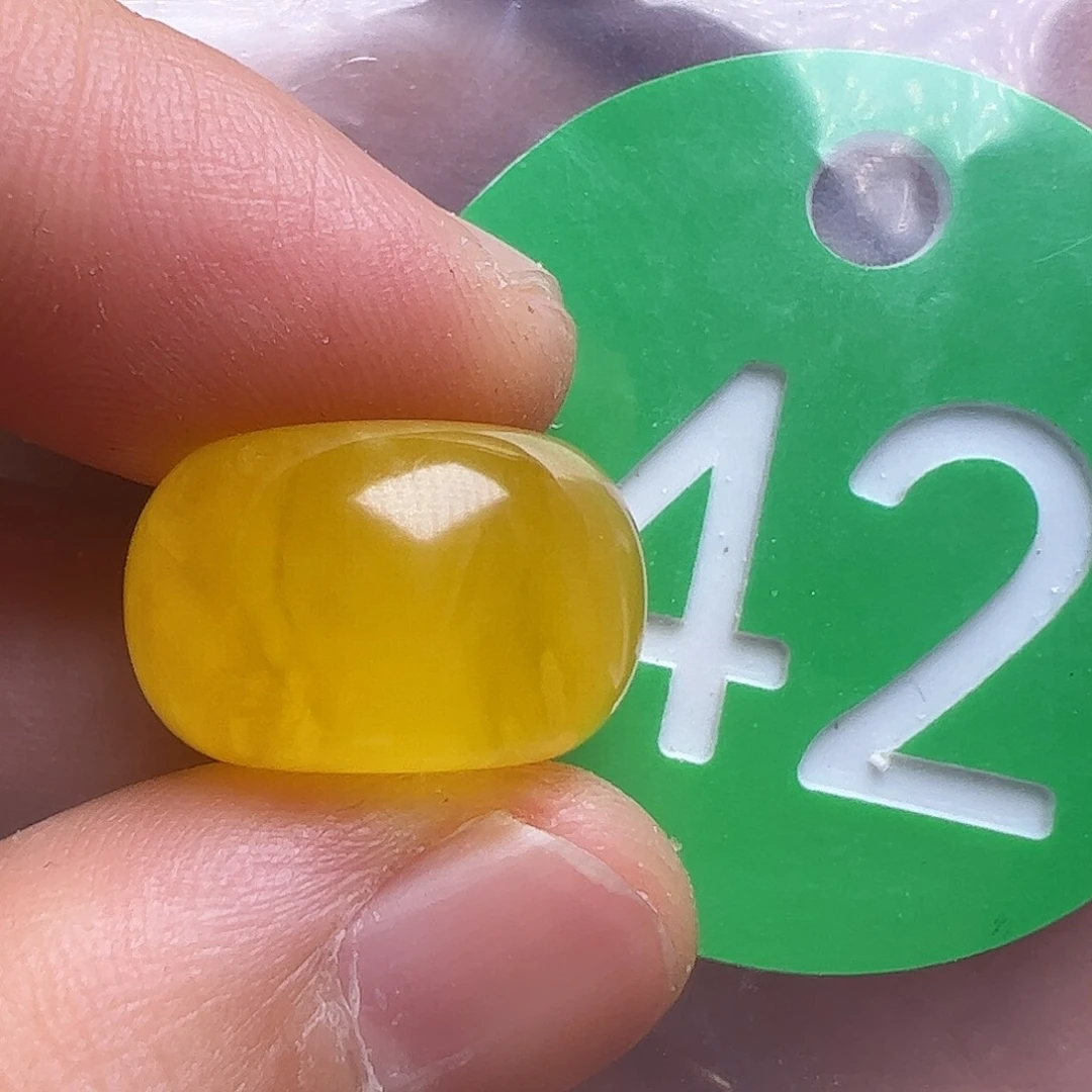 蜜蜡未镶嵌珠宝奇石16.7m m