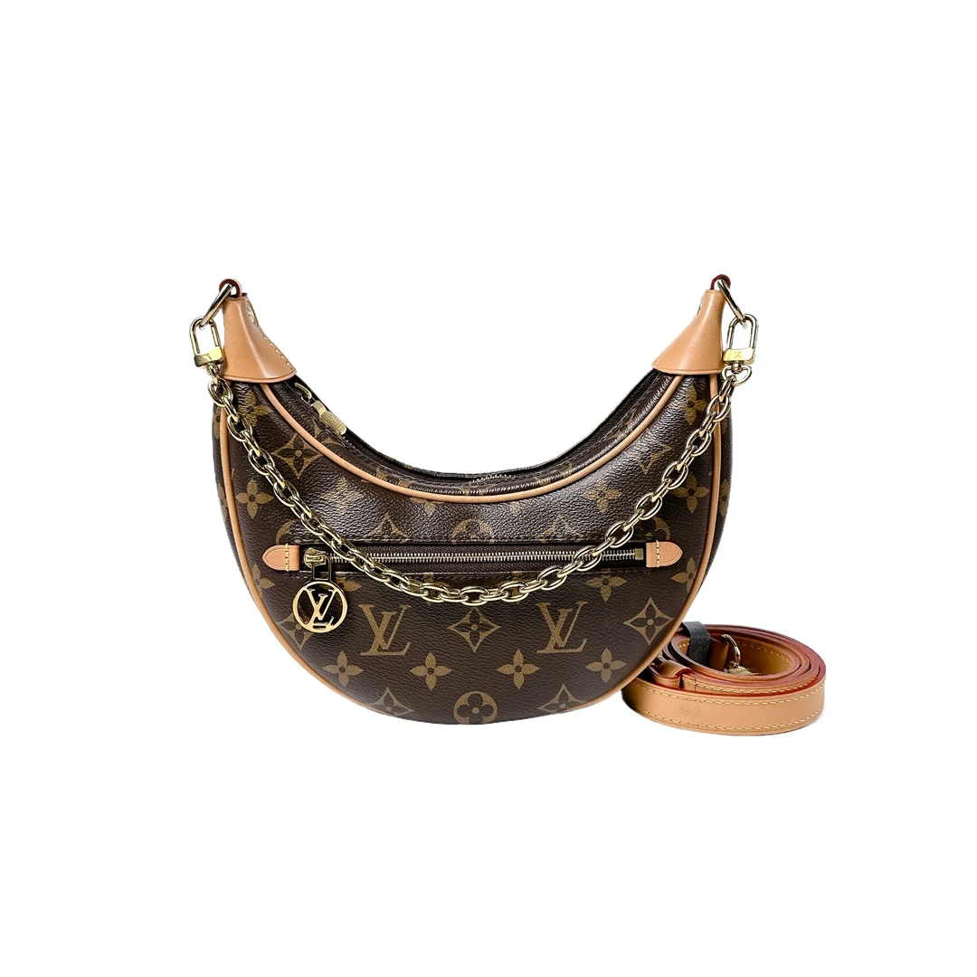 95新 LouisVuitton/路易威登 安洁利严选月亮包/0016635 单肩包