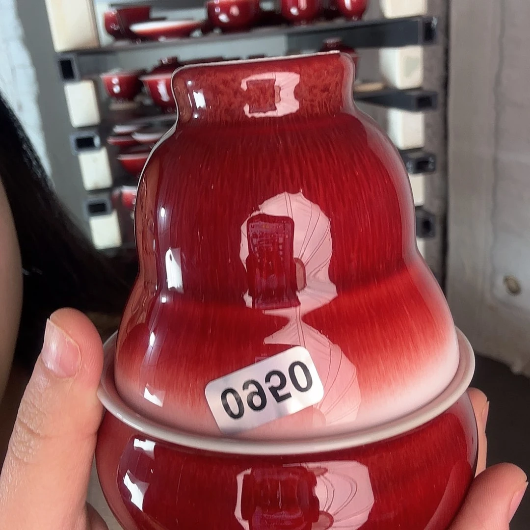 杯景德镇郎红陶瓷