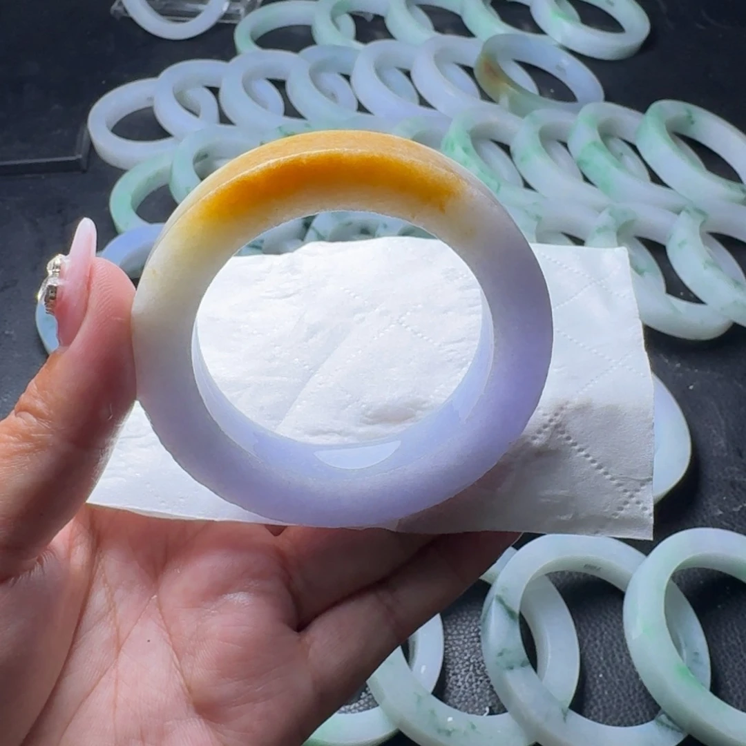 定制翡翠翡翠手镯未镶嵌