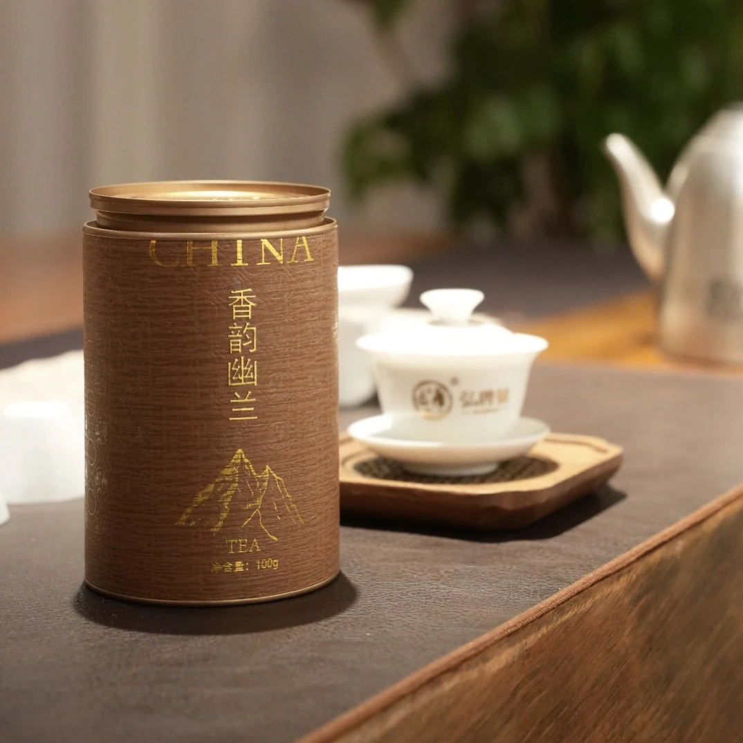 神秘小棕罐香韵幽兰水仙
