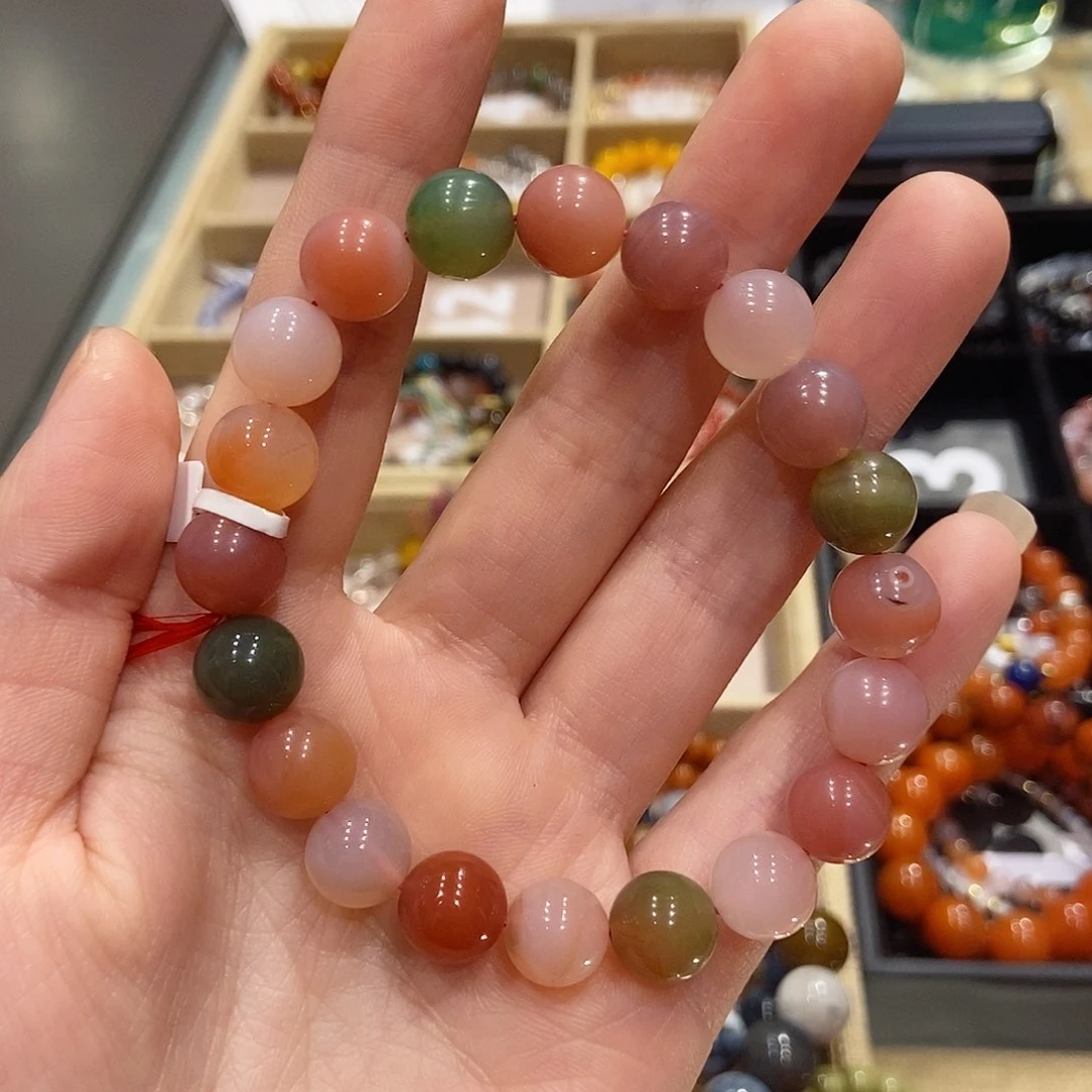 玛瑙/玉髓合金手链C****