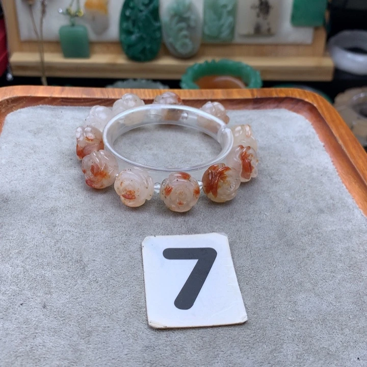 未镶嵌手链石英质玉