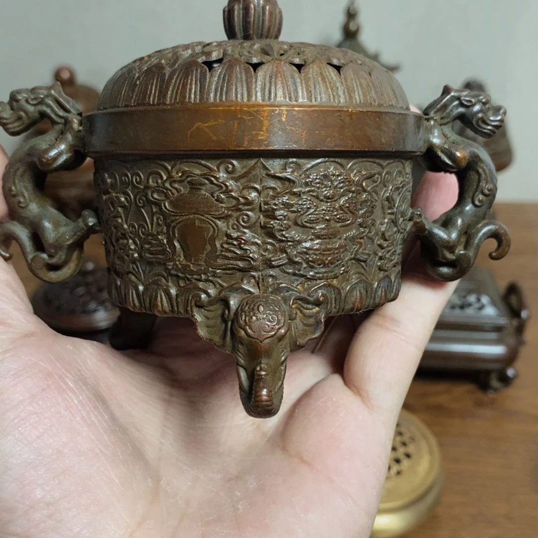 铜盛世铜炉铜器香炉工艺品