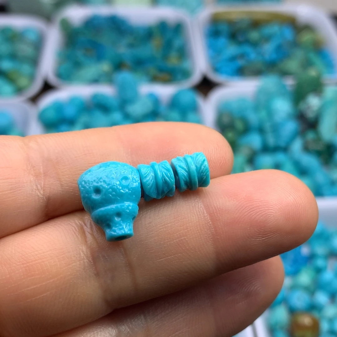 绿松石未镶嵌吊坠(不含链)