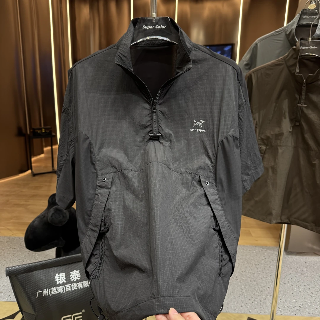 supercolor【黑武士防晒短袖】25ss//夏季男女同款百搭透气短袖9